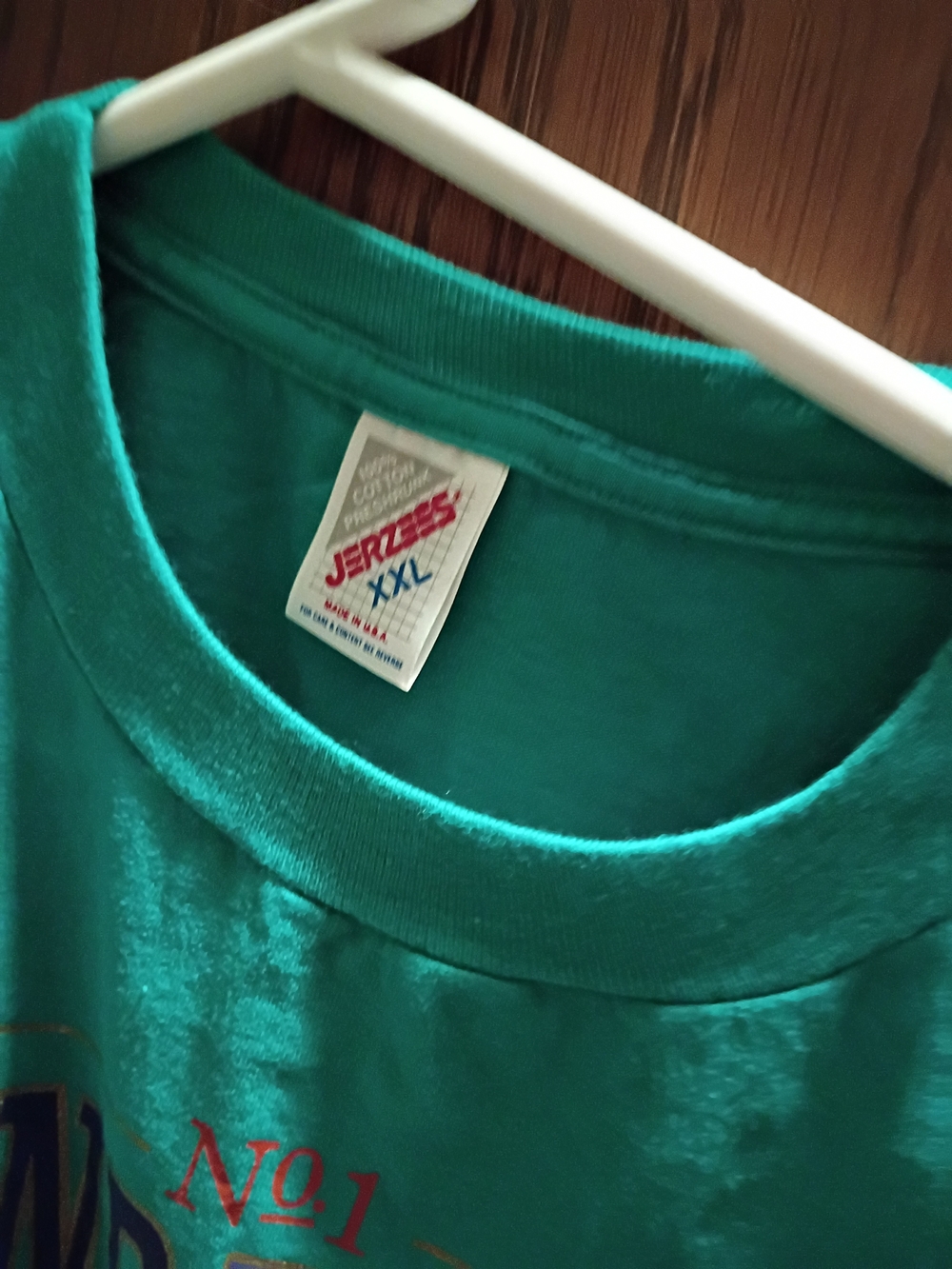 Jerzees Kids' Teal Crew Neck T-Shirt